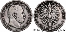 GERMANY - PRUSSIA 2 Mark Guillaume Ier 1880 Berlin