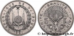 DSCHIBUTI 5 Francs 1991 Paris