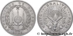 DJIBOUTI 5 Francs 1991 Paris