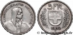 SWITZERLAND 5 Francs Berger des Alpes 1932 Berne