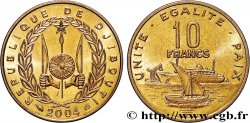DJIBOUTI 10 Francs 2004 Paris