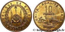 DJIBOUTI 10 Francs 2004 Paris