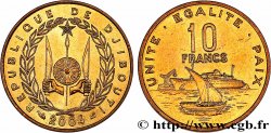 DJIBOUTI 10 Francs 2004 Paris