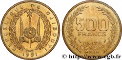 YIBUTI 500 Francs 1991 Paris