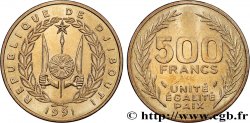GIBUTI 500 Francs 1991 Paris