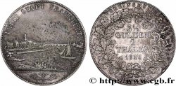 ALLEMAGNE - VILLE LIBRE DE FRANCFORT 3 1/2 Gulden 2 Thaler 1844 Francfort