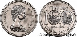CANADA 1 Dollar Centenaire de Winnipeg 1974  SPL 