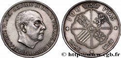 ESPAGNE 100 Pesetas Francisco Franco (1968 dans les étoiles) 1966 