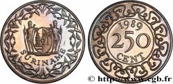 SURINAM 250 Cents 1989 Royal British Mint SPL 