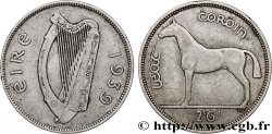 IRELAND REPUBLIC 1/2 Coróin (Crown) 1939 