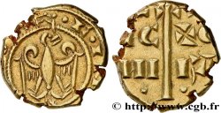 SICILE - ROYAUME DE SICILE - FRÉDÉRIC II DE HOHENSTAUFEN Multiple de tari d’or n.d. Messine ou Brindisi TTB+ 