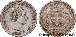 ITALIEN - KÖNIGREICH SARDINIEN -  KARL FELIX 50 Centesimi  1827 Turin