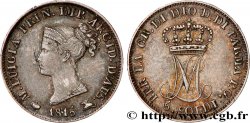 ITALY - PARMA AND PIACENZA 5 Soldi Marie-Louise 1815  Milan