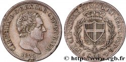 ITALY - KINGDOM OF SARDINIA - CHARLES-FELIX 50 Centesimi  1825 Turin