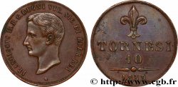 ITALY - KINGDOM OF THE TWO SICILIES - FRANCIS II 10 Tornesi  1859 Naples