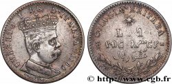 ERITREA - KINGDOM OF ITALY - UMBERTO I 1 Lire  1890 Rome