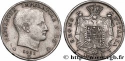 ITALIE - ROYAUME D ITALIE - NAPOLÉON Ier 1 Lire 1811 Milan - M TB+ 