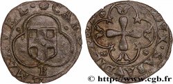 SAVOY - DUCHY OF SAVOY - CHARLES-EMMANUEL I Parpaiolle du 3e type (parpagliola di III tipo) 1585 Bourg-en-Bresse