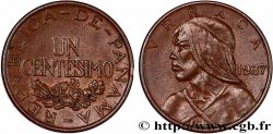 PANAMA 1 Centesimo Urraca 1937 Philadelphie AU 