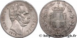 ITALIE - ROYAUME D&nbsp;ITALIE - HUMBERT Ier 5 Lire 1879 Rome