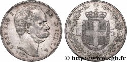 ITALIE - ROYAUME D&nbsp;ITALIE - HUMBERT Ier 5 Lire 1879 Rome