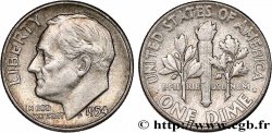 STATI UNITI D&nbsp;AMERICA 1 Dime(10 Cents) Roosevelt 1954 Philadelphie