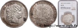 HAITI 1 Gourde “Liberté créole” de Roty 1887 Paris