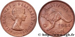AUSTRALIE 1 Penny Elisabeth II 1964 Melbourne