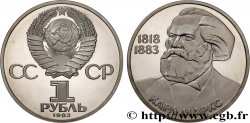 RUSSIA - URSS 1 Rouble BE (Proof) 100e anniversaire de la mort de Karl Marx 1983 