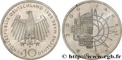 ALEMANIA 10 Mark Proof aigle héraldique / 2000e anniversaire de la fondation de Bonn 1989 Munich