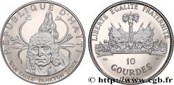 HAITI 10 Gourdes Proof War Eagle Yankton Sioux  1971 
