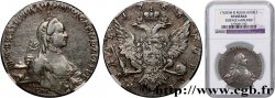 RUSSIE - CATHERINE II Rouble 1763 Saint-Pétersbourg