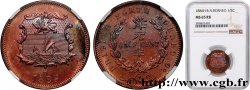MALAYSIA - BRITISCH-NORDBORNEO 1/2 Cent 1886 Birmingham ST65 NGC