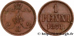 FINLANDE - GRAND-DUCHÉ - ALEXANDRE II 1 Penni  1871 