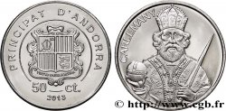 ANDORRA 50 Centims Proof Charlemagne 2013 