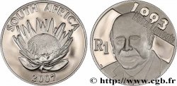 SOUTH AFRICA 1 Rand Proof Frederik Willem De Klerk 2007  MS 
