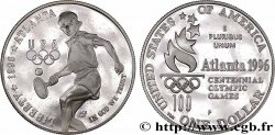ÉTATS-UNIS D AMÉRIQUE 1 Dollar Proof Jeux Olympiques d’Atlanta 1996 - Tennis 1996 Philadelphie