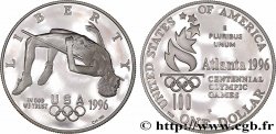 ÉTATS-UNIS D AMÉRIQUE 1 Dollar Proof Jeux Olympiques d’Atlanta 1996 - Saut en hauteur 1996 Philadelphie