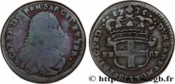 SAVOY - DUCHY OF SAVOY - CHARLES-EMMANUEL III 2.6 sols, 1er type (2.6 soldi) 1735 Turin