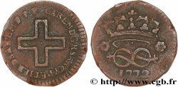 SAVOIE - DUCHÉ DE SAVOIE - CHARLES-EMMANUEL III 2 deniers, 2e type, (2 denari) 1772 Turin