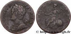 VEREINIGTEN KÖNIGREICH 1/2 Penny Georges II 1748 