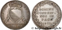 SUISSE - CANTON DE ZÜRICH 40 Batzen 1813 Zurich TTB+ 