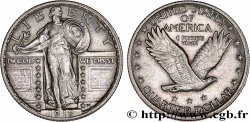 ÉTATS-UNIS D AMÉRIQUE 1/4 Dollar Liberté debout 1919 Philadelphie