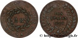 ARGENTINE 2 Reales Buenos Aires 1860 