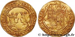 ESPAGNE - ROYAUME D ESPAGNE - ISABELLE ET FERDINAND LES ROIS CATHOLIQUES Double excellente n.d. Tolède TTB+ 
