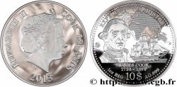 ÎLES COOK  10 Dollars Proof James Cook 2013  SPL 