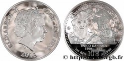 COOK ISLANDS 10 Dollars Proof Vasco de Gama 2013 
