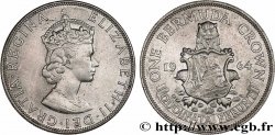 BERMUDES 1 Crown Elisabeth II 1964  SUP 