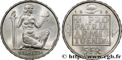 SWITZERLAND 5 Francs fond pour l’armement 1936 Berne