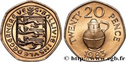 GUERNSEY 20 Pence 1983 